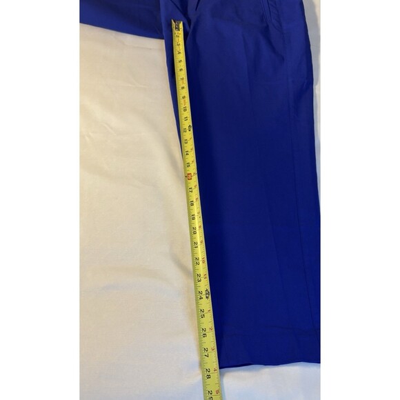 LANE BRYANT The Lena Ankle Pant 20 Moderately Curvy Cobalt Blue Stretch Comfort - Picture 11 of 11